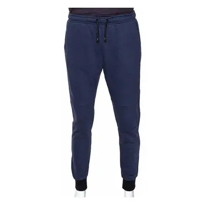 Fendi Navy Blue Knit Monster Eye Cuff Detail Track Pants