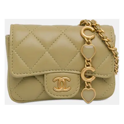 Chanel CC Quilted Calfskin Belt Bag