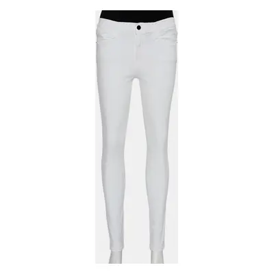 Frame White Denim High Skinny Blanc Jeans