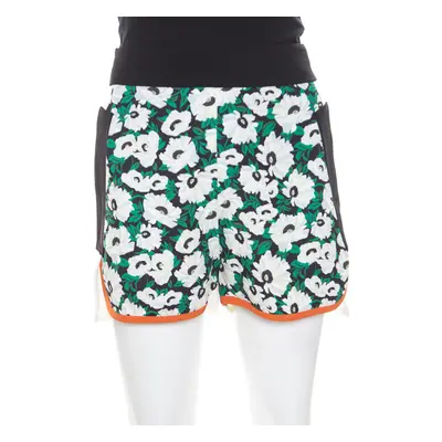 Stella McCartney Multicolor Floral Printed Stretch Knit Kristelle Shorts