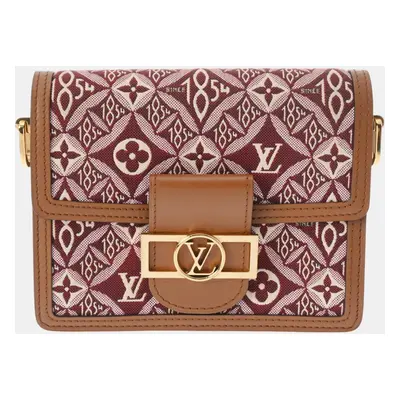 Louis Vuitton Pink Monogram Jacquard Dauphine MINI Shoulder Bag