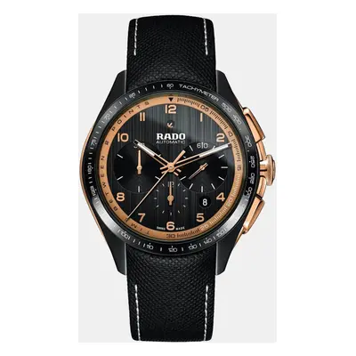 Rado Black leather watch mm