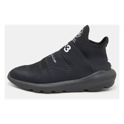 Y3 x Adidas Black Fabric and Mesh Suberou Sneakers Size 43.5