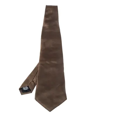 Boss By Hugo Boss Brown Silk Tie