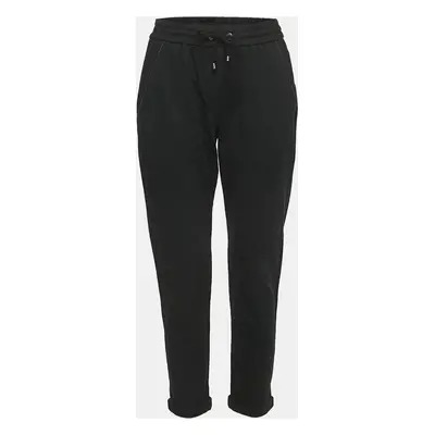 Brunello Cucinelli Black Cotton Joggers