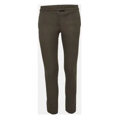 Joseph Green Gabardine Ankle-Length Pants