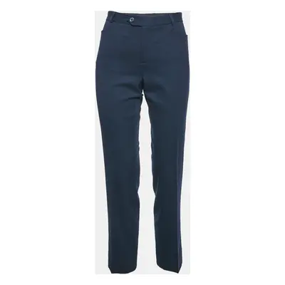 Joseph Navy Blue Wool Pants