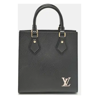 Louis Vuitton Black Epi Leather Sac Plat BB Bag