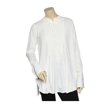 Ralph Lauren Cream Cotton Tunic Blouse