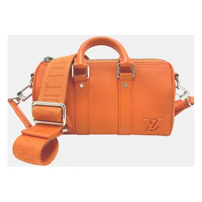 Louis Vuitton Orange LV Aerogram Crossbody Bag