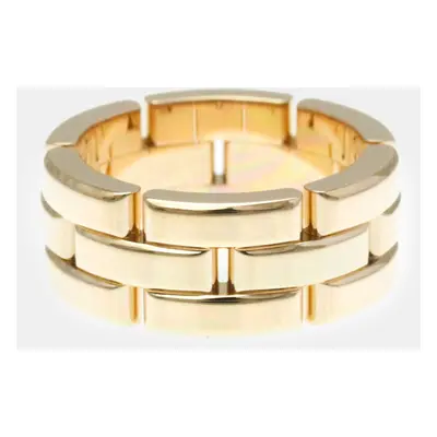 Cartier 18K Rose Gold Maillon Panthere Band Ring EU