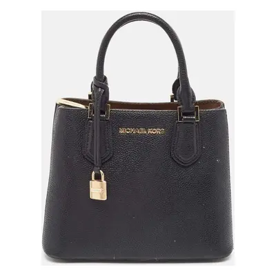 Michael Kors Black Leather Adele Tote