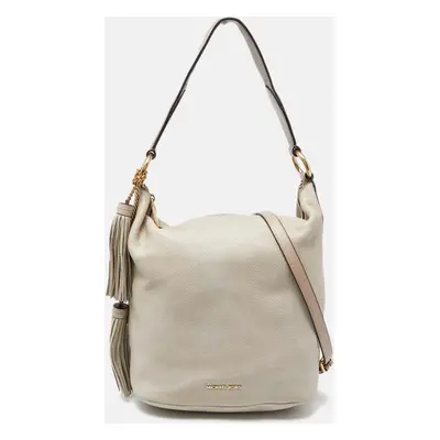 MICHAEL Michael Kors Beige Leather Hobo