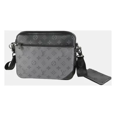 Louis Vuitton Black Monogram Eclipse Reverse Canvas Trio Messenger Bag