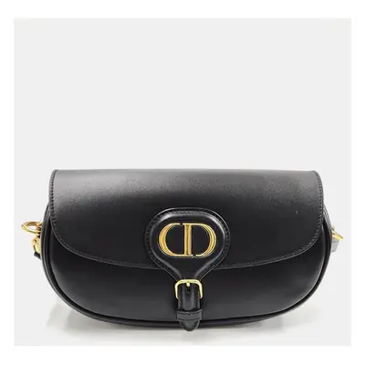 Dior Black Leather East West Shoulder Bag