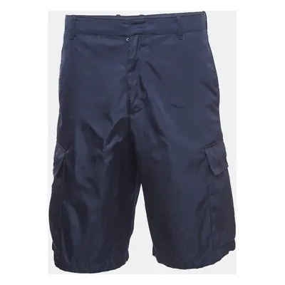 Prada Navy Blue Re-Nylon Bermuda Shorts