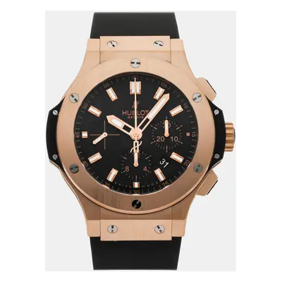 Hublot Black 18k Rose Gold Big Bang 301.PX.1180.RX Automatic Men's Wristwatch mm