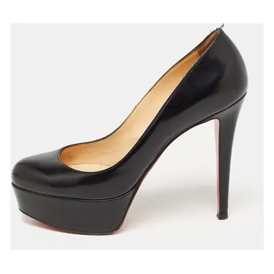 Christian Louboutin Black Leather Bianca Pumps Size