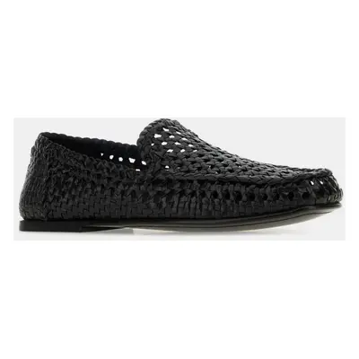 Dolce & Gabbana Black Leather Loafers IT