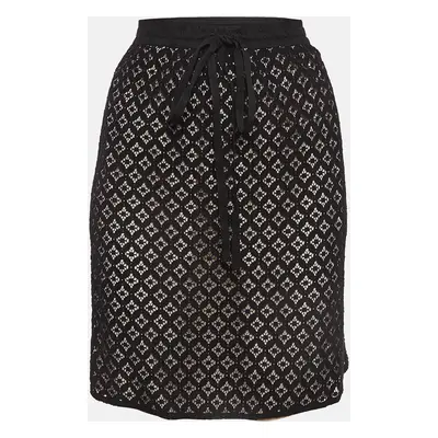 See by Chloe Black Lace Mini Skirt