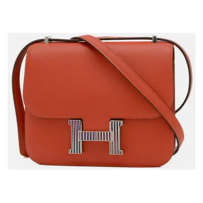 Hermes Evercolor Capucines Constance Optical Shoulder Bag