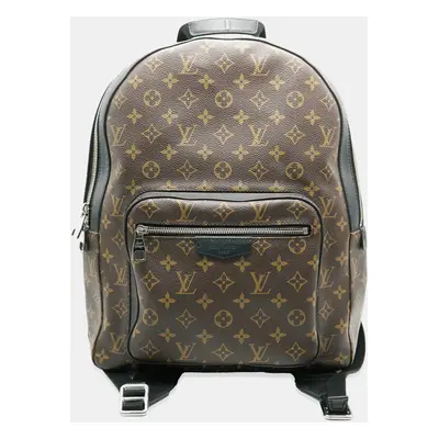 Louis Vuitton Brown Monogram Canvas Macassar Josh Backpack