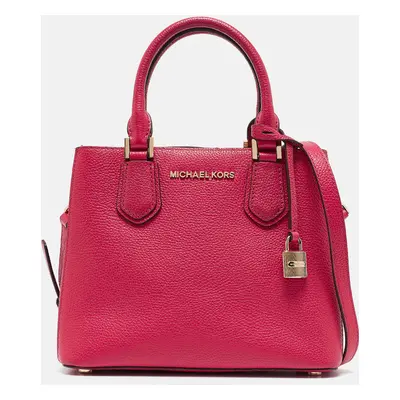 Michael Kors Pink Leather Adele Tote