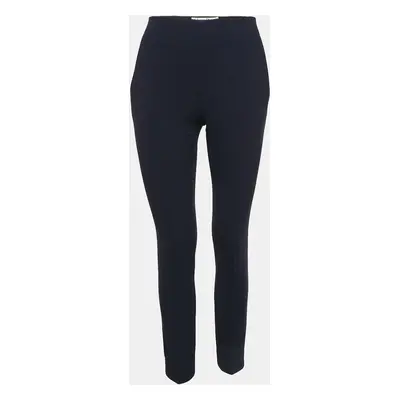 Dior Navy Blue Wool Tailored Trousers