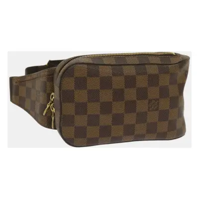 Louis Vuitton Brown Canvas Geronimos shoulder bag