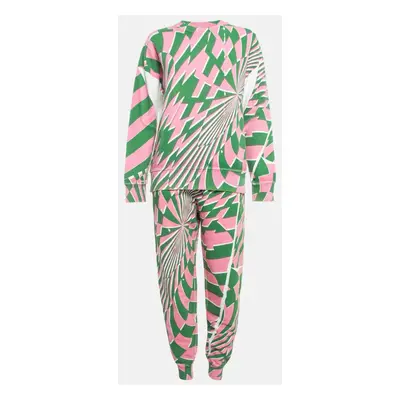 Stella McCartney X ED Curtis Printed Cotton Sweatshirt and Pants XS/S