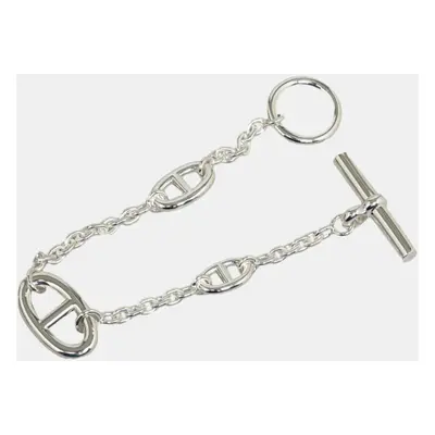 Hermes Silver Chain D'Ancre Bracelet