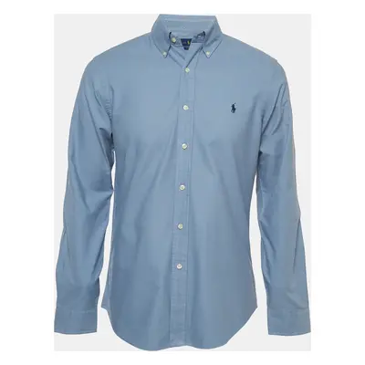 Polo Ralph Lauren Blue Cotton Slim Fit Shirt