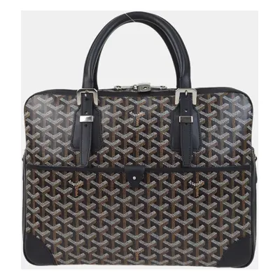 Goyard Black Stainless Steel PM Briefcase Handbag