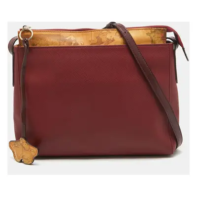 Alviero Martini 1A Classe Red Leather Shoulder Bag