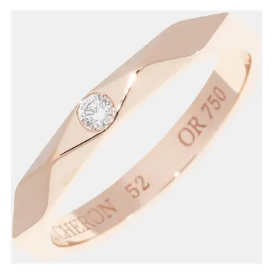 Boucheron 18K Rose Gold and Diamond Ring EU