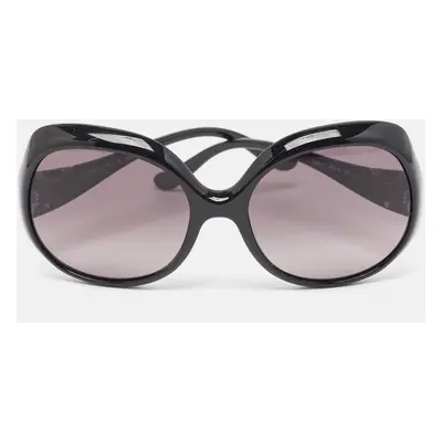 Fendi Black Gradient FS5143 Oversized Sunglasses