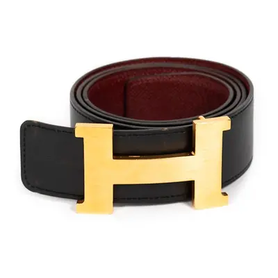 Hermès H Belt Buckle And Reversible Strap Size