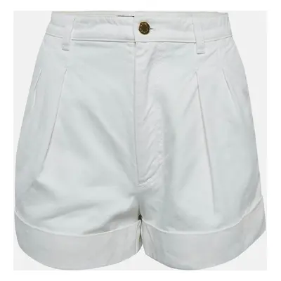 Louis Vuitton White Denim Tapered Shorts