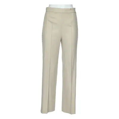 Chloe Cream Wool Side Trim Detail Parallel Trousers