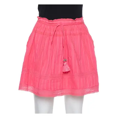 Zadig and Voltaire Pink Cotton Joxini Skirt