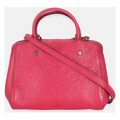 Louis Vuitton Dahlia Monogram Empreinte Montaigne BB Bag