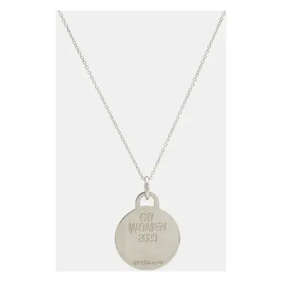 Tiffany & Co.'Go Women 2023' Sterling Silver Pendant Necklace