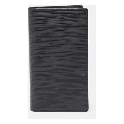 Louis Vuitton Black Epi Leather Pocket Agenda Cover