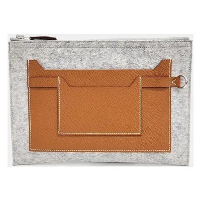 Hermes Leather Toodoo Pouch