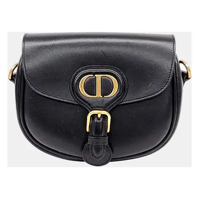 Dior Black Leather Small Bobby Shoulder Bag