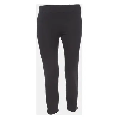 Joseph Black Gabardine Cropped Leggings