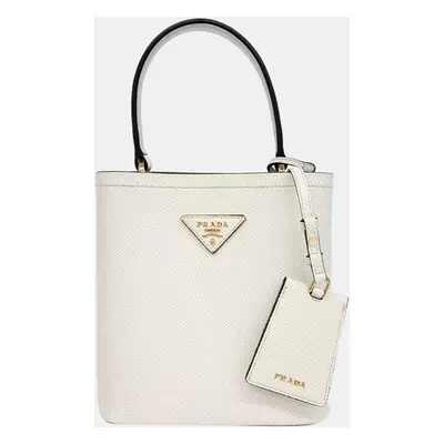 Prada Saffiano Pannier Tote and Shoulder Bag