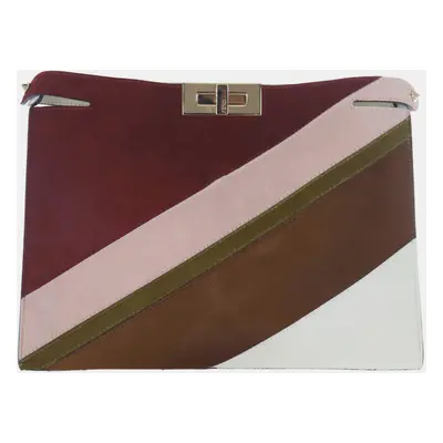 Fendi Pony Hair Peekaboo Clutch