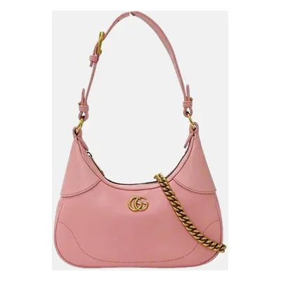 Gucci Pink Leather Aphrodite Small Chain Bag