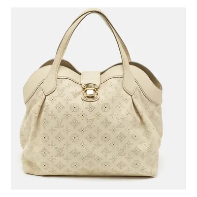 Louis Vuitton Lin Monogram Mahina Leather Cirrus MM Bag